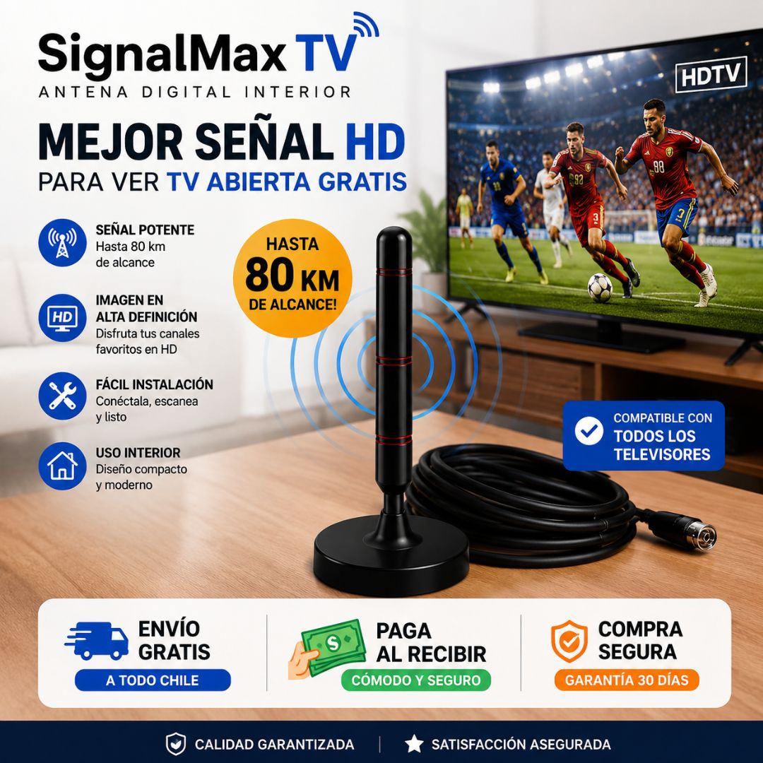 SignalMax TV - Más canales sin mensualidades