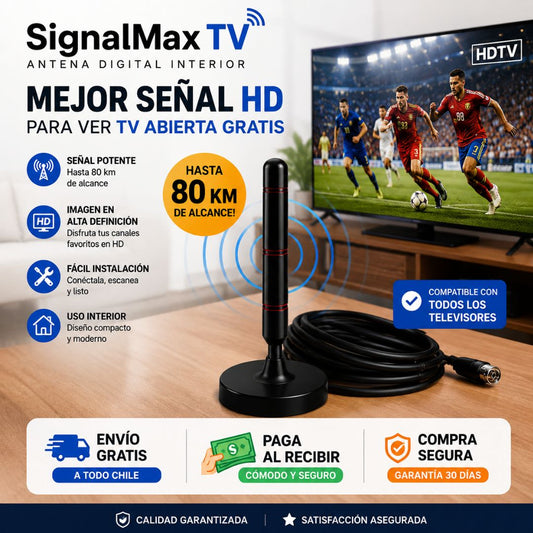 SignalMax TV - Más canales sin mensualidades