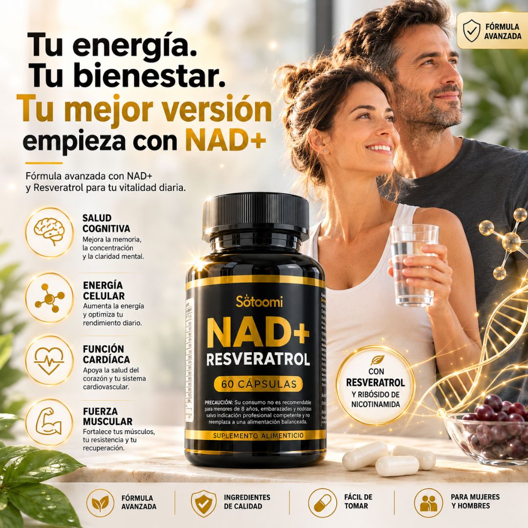 Vytalis NAD+ Recupera tu Energía Diaria