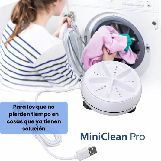 MiniClean Pro - Lava prendas en minutos