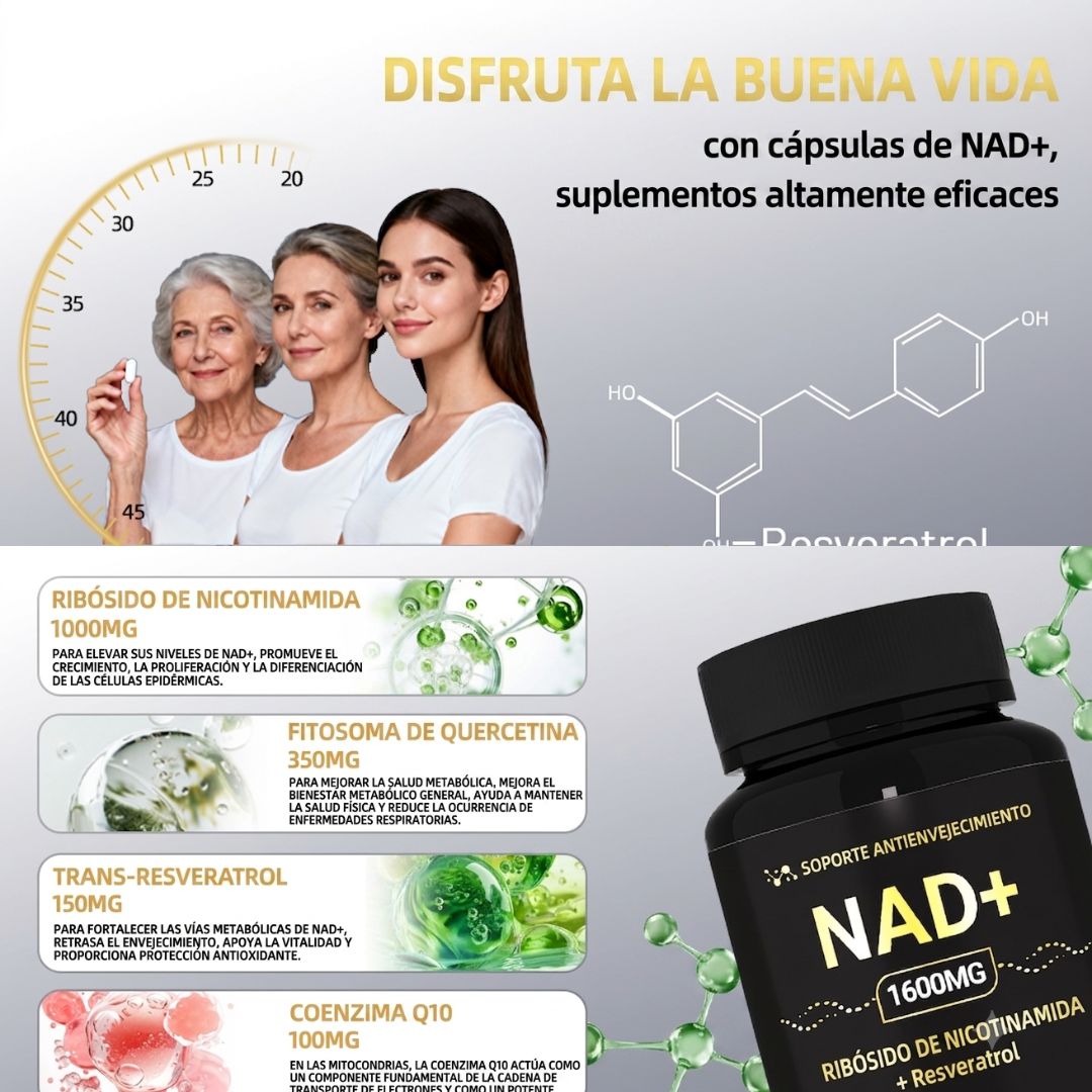 Vytalis NAD+ Recupera tu Energía Diaria
